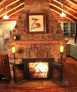 Stone Lake Cabin | Little Fox Hollow; a Charming Log Cabin w/Pontoon!