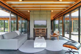 Hudson House | Hudson Pool House-Modern meets Rustic