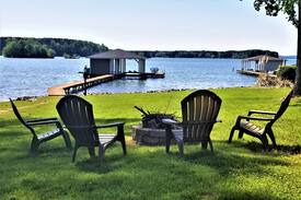 Littleton House | Heron View | Lake Gaston Retreat with Flat Lot and Sunset Views!! Sleeps 14