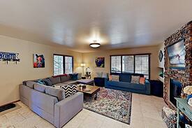Taos Ski Valley Apartment | 2BR Mountain-View St. Moritz Condo -- Walk to Lift