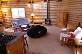 Nehalem Cabin | Unique Octagon Log Cabin