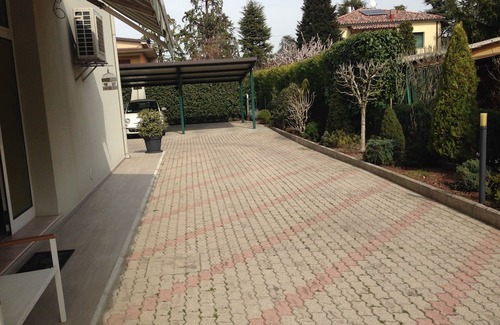 Piumazzo Apartment | Cozy whole apartment in quiet area with indoor car parking.