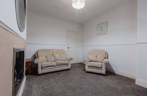 Hartlepool House | Double bedroom with fitted wardrobes