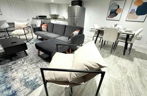 Irvington Apartment | Charming 1-BR Hideaway in Serene Irvington – AC, Fast WiFi & Comfort Awaits!