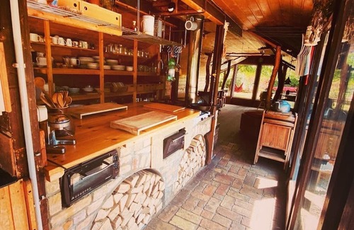 Gross Raden House | Gemütliche Holzhütte im Abenteuer Camp Hennig!