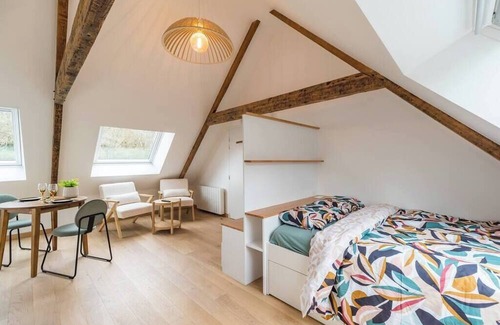 Lannion Apartment | Grand Studio Lumineux,proche Gare Lannion et Plage