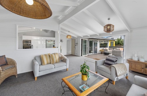 Papamoa Beach House | Beach House - Top Location Opposite Beach!