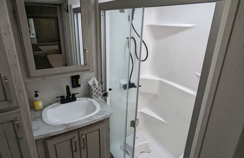 Gravois Mills House | Spacious Poolside Luxury RV Experience