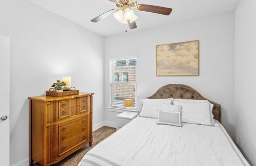The Colony House | Fully furnished, modern townhouse. Two primary suites with King beds, Smart TVs