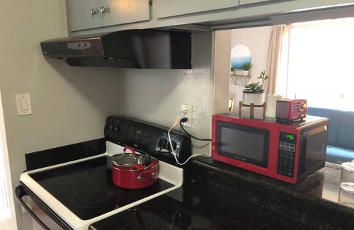Belmont Apartment | Lovely 2-bedroom apartment in Belmont with small patio and 2-carport space