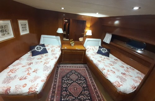 Portisco Boat Rental | Boat 'Felicita' with Sea View, Wi-Fi and Air Conditioning
