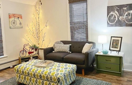 Ishpeming Apartment | Superior Stay and Play. Bright and cheery full size apartment near trails