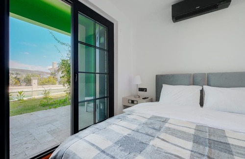 Alacati Apartment | Duplex Villa w Shared Pool, Balcony in Alacati