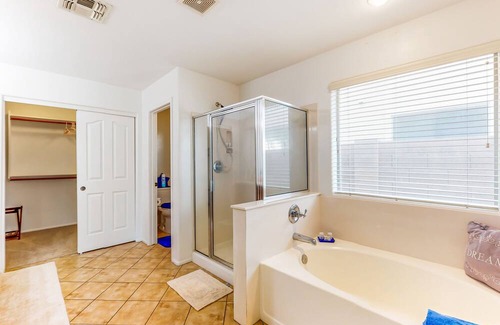 Laveen Village House | Water view desert stay with putt putt, enclosed yard, fireplace, streaming, & AC