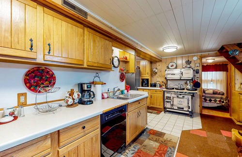 Hazelhurst House | Lakefront dog-friendly home with kayaks, rowboat, dock, private lake, & firepit