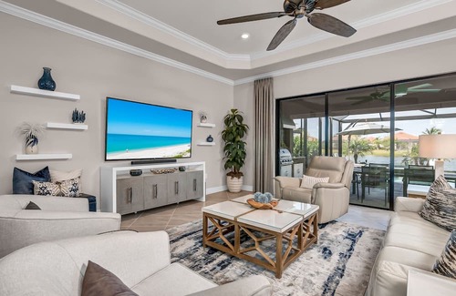 Bonita Springs House | Five Star Luxury Home with Private Pool, Spa and Golfcart
