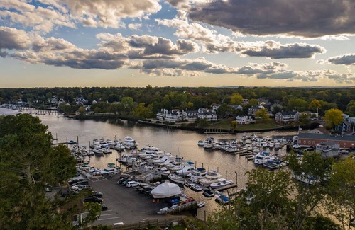 Pawtuxet Village Historic District House | A Curated Cape on the Cove....walk to shops and restaurants in seaside village.