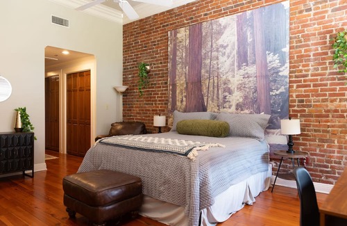 Downtown Apartment | Downtown Retro Penthouse Apartment w/ Private Gated Parking