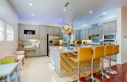 Anaheim Colony Historic District House | Centrally located home with private patio, updated interior, fireplaces, & W/D
