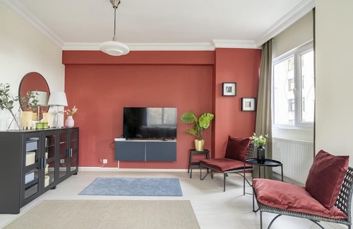 Bostanci Apartment | Missafir Modern Flat with Balcony on Bagdat Street