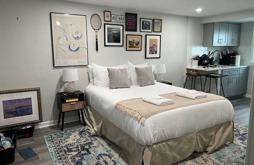 Old Mystic Apartment | The Andrews Studio · Near Mystic, Casinos + USCGA
