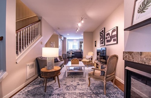 Broadway House | Heart of Capitol Hill Townhouse w/Parking & A/C