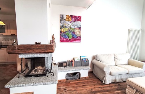 Bleggio Superiore House | Lovely apartment in villa for 5 people with WIFI, TV, terrace and panoramic view