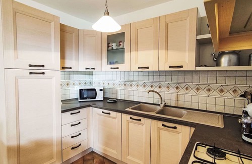 Bleggio Superiore House | Lovely apartment in villa for 5 people with WIFI, TV, terrace and panoramic view