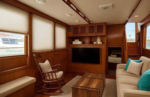 Recinto Portuario Boat Rental | Luxurious 2-bedroom Yacht in enchanting Puerto Peñasco with AC
