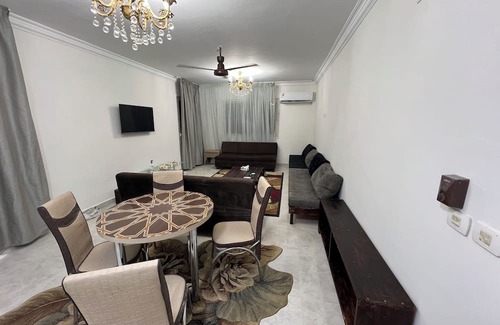Ash-Shruq Apartment | An Energetic green garden view3-BR apartment in enjoyable Cairo with full AC