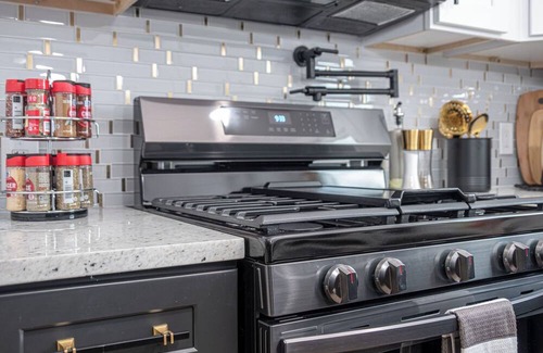Eastside Promise Neighborhood House | Stylish Stay with Unforgettable Downtown Views!