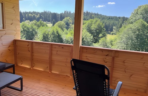 Grafenhausen House | Mettmapark - Chalet 1' with Mountain View