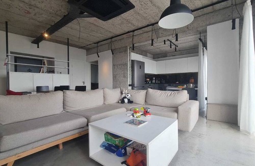 Bodrum City Center Apartment | FULL CASTLE VİEW. 3+3 BRUTALIST CONCEPTIONAL DESIGN + 28sqm BALCONY + SAUNA