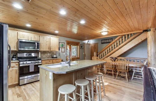 Island Park Cabin | Alpenglow Retreat | Hot Tub | 2 Cabins