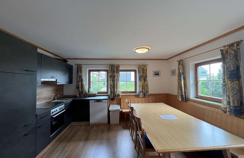 Ebensee House | Chalet Traunstein | Sauna | Kitchen | Mountain