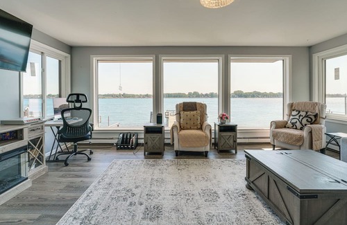 St. Clair House | Spacious Riverfront Home w/Dock in St Clair!