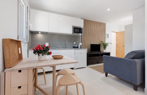 Pajara Apartment | Holidays 'La Lajita Beach Studio' with Sea View, Wi-Fi and Air Conditioning