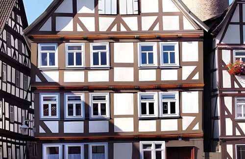 Schlitz Apartment | Room 'Lucas' with Shared Terrace and Wi-Fi