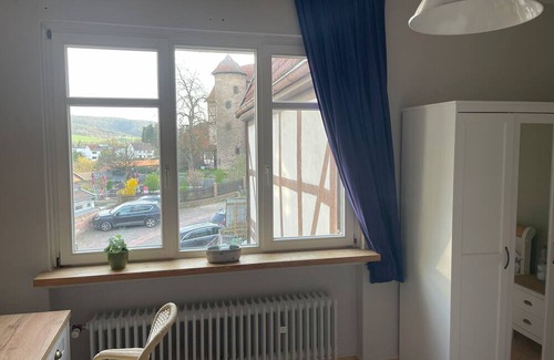 Schlitz Apartment | Room 'Friedrich' with Shared Terrace and Wi-Fi