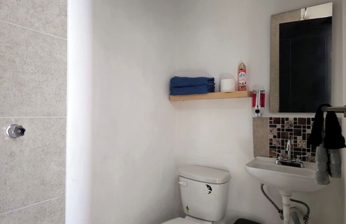 Santa Maria Tonantzintla House | Room with garden. Cholula