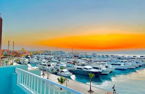 Sheraton Road -Sakkala Apartment | Honeymoon Sea View Apartment in New Marina Hurghada