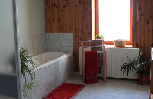 Hotonnes Bed & Breakfast | Bed and Breakfast 'Chez Louve Bleue - Côté Jardin' with Mountain View, Shared Terrace and Wi-Fi
