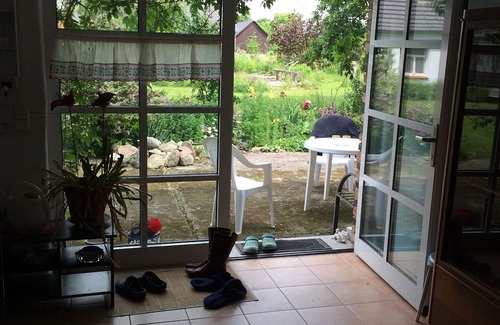 Friedland Apartment | Apartment 'Henning with 2 Rooms' with Shared Terrace, Shared Garden and Wi-Fi