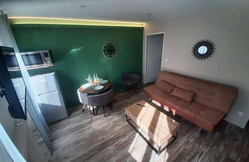 Bourg-Saint-Andeol Apartment | Apartment '107 - Cosy T2' with Wi-Fi and Air Conditioning