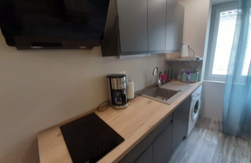 Bourg-Saint-Andeol Apartment | Apartment '107 - Cosy T2' with Wi-Fi and Air Conditioning