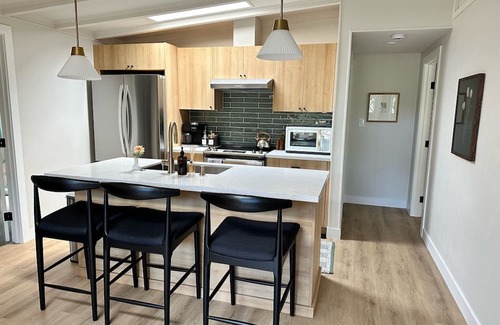 Tamalpais-Homestead Valley House | Private MCM Sanctuary