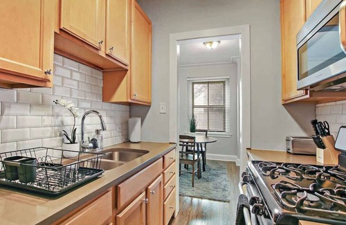 Hyde Park Apartment | 1BR Sleek and Comfy Chicago Apartment