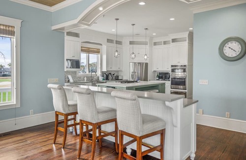 Saint Helena Island House | Oceanfront, Private Pool, Golf Cart Included, Golf Course Home - 522 Porpoise Drive