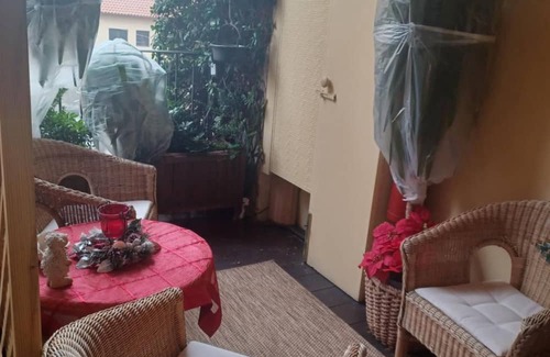 Burago di Molgora Apartment | Apartment 'Rosy' with Private Terrace, Wi-Fi and Air Conditioning
