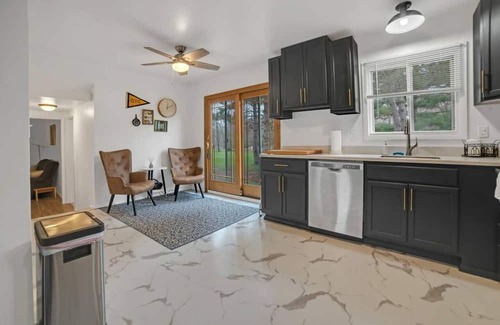 Oscoda House | Charming 3-bedroom house > 1 Mile to Lake Huron - AC & Pet Friendly!